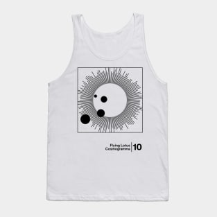 Cosmogramma / Minimalist Graphic Artwork Fan Design Tank Top